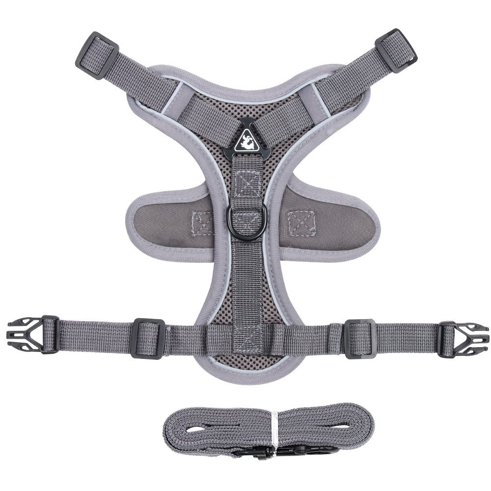 Summer Cat Chest Harness And Leash, Anti-Escape Adjustable Soft Mesh Cat Leash And Chest Harness Set For All Types Of Cats Cat Vests - Image 3